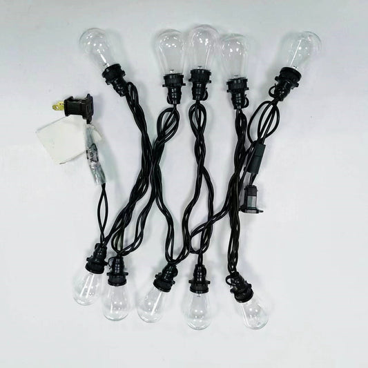 10 Edison String Lights With 5MM Concave LED Linear Lamp CYXAC6301