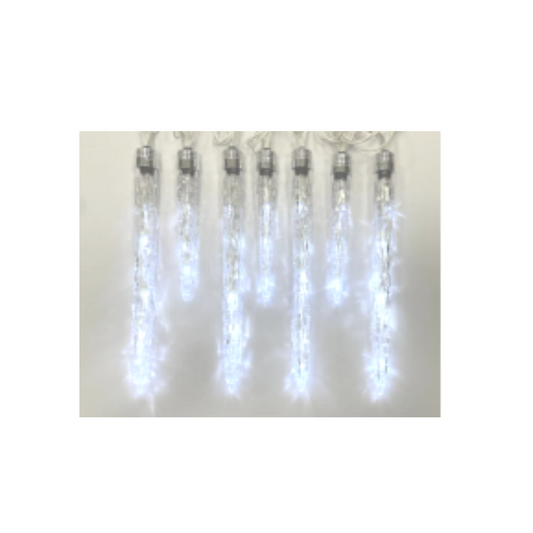 18FT 90L dripping icicle with 7big icicles and 7 small icicles totally 20 strands(6363circulation) LED curtain Lamp -  CYXAC6323