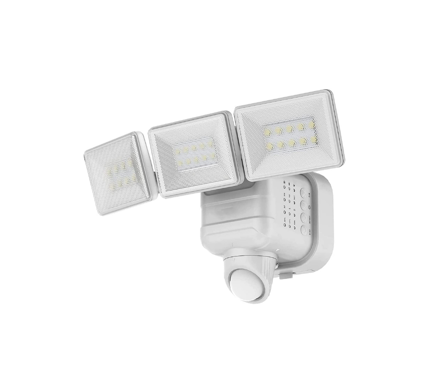 750LM LED Motion Sensor Outdoor Lights, Battery Operated, 5000K Wireless LED Flood Light