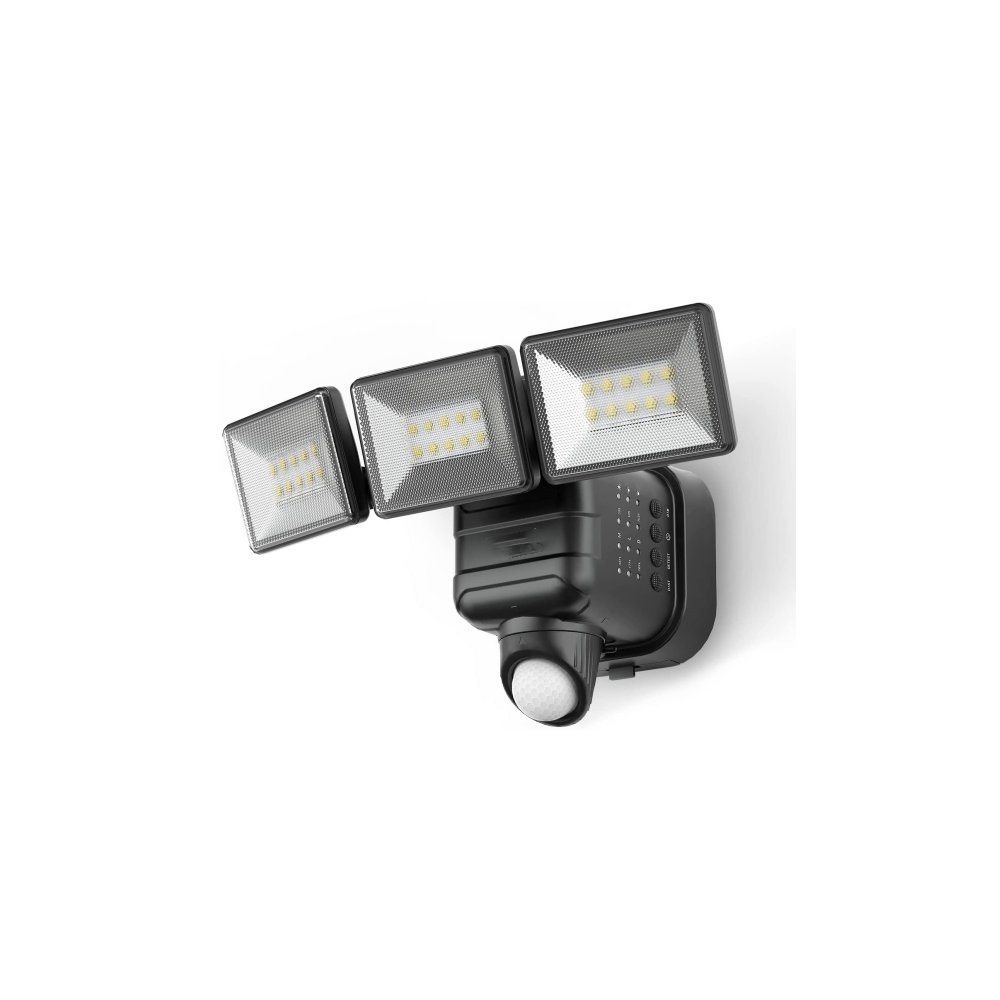 750LM Battery Motion Sensor Outdoor Lights, 5000K Wireless LED Flood Light